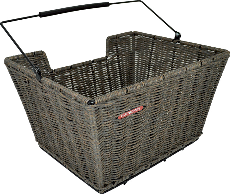 Einkaufskorb RATTAN mit Wersa-Adapter