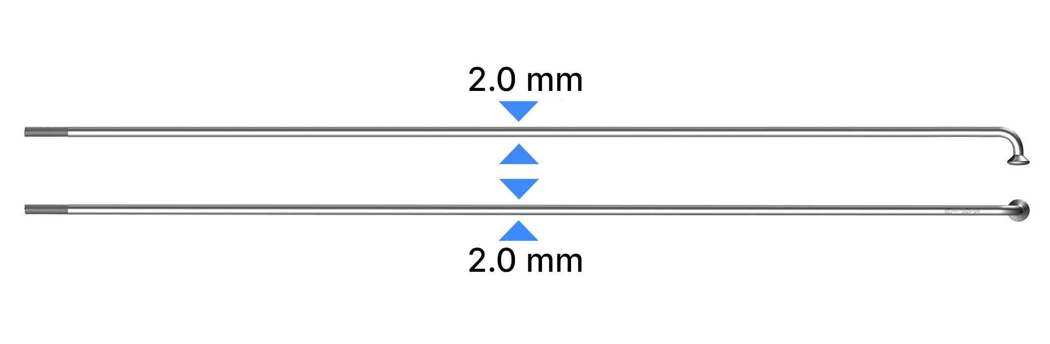 LEADER Niro Speiche 2,0 mm