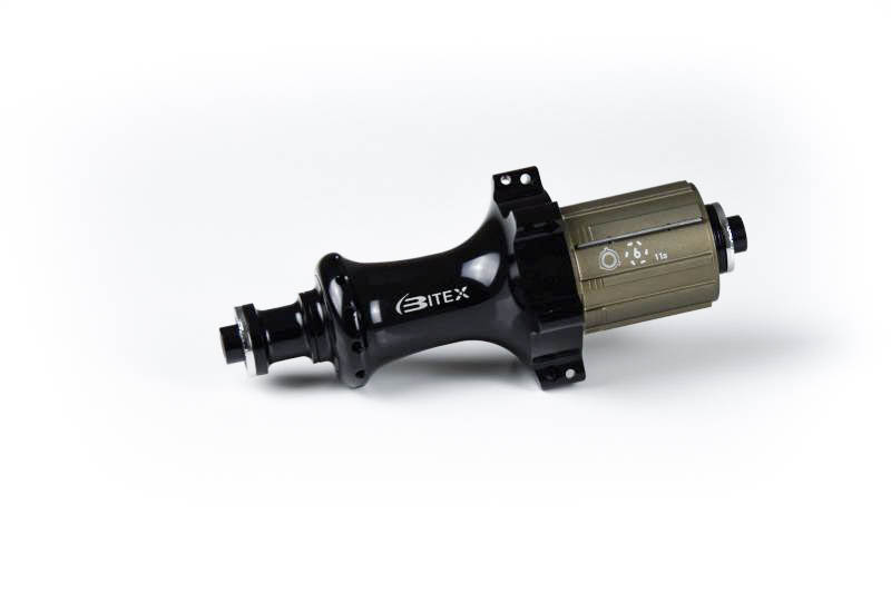 BITEX Hinterradnabe BX303R straight pull 24 Loch schwarz