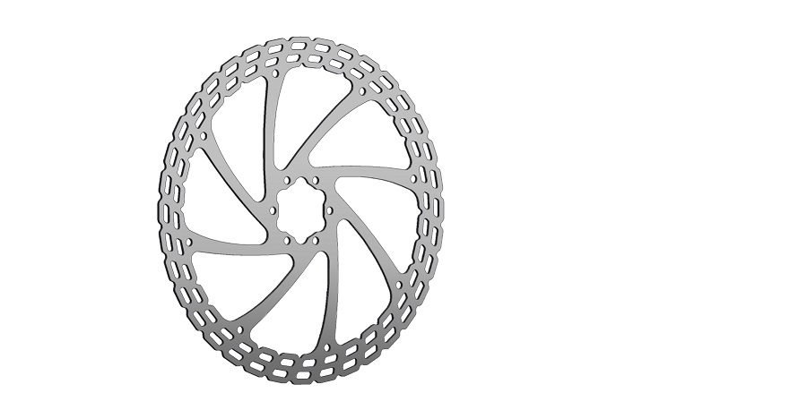 Bremsscheibe ESJOT hinten 220 mm 6-Loch