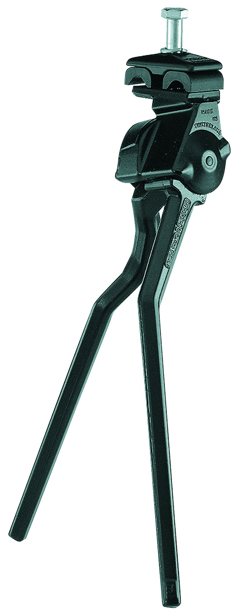 Zweibeinstütze TWIN XS schwarz