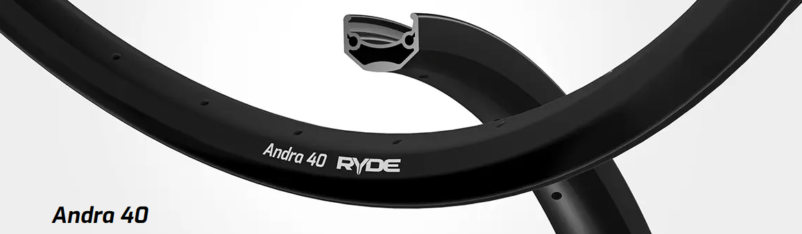 Ryde Felge ANDRA 40 europäische Bohrung Disc-Brake