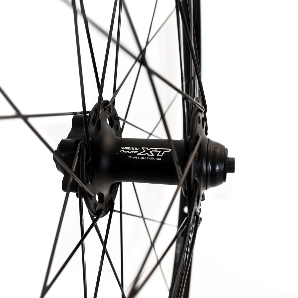 Vorderrad E-Bike/ MTB Boost 32 Loch schwarz Disc-Brake