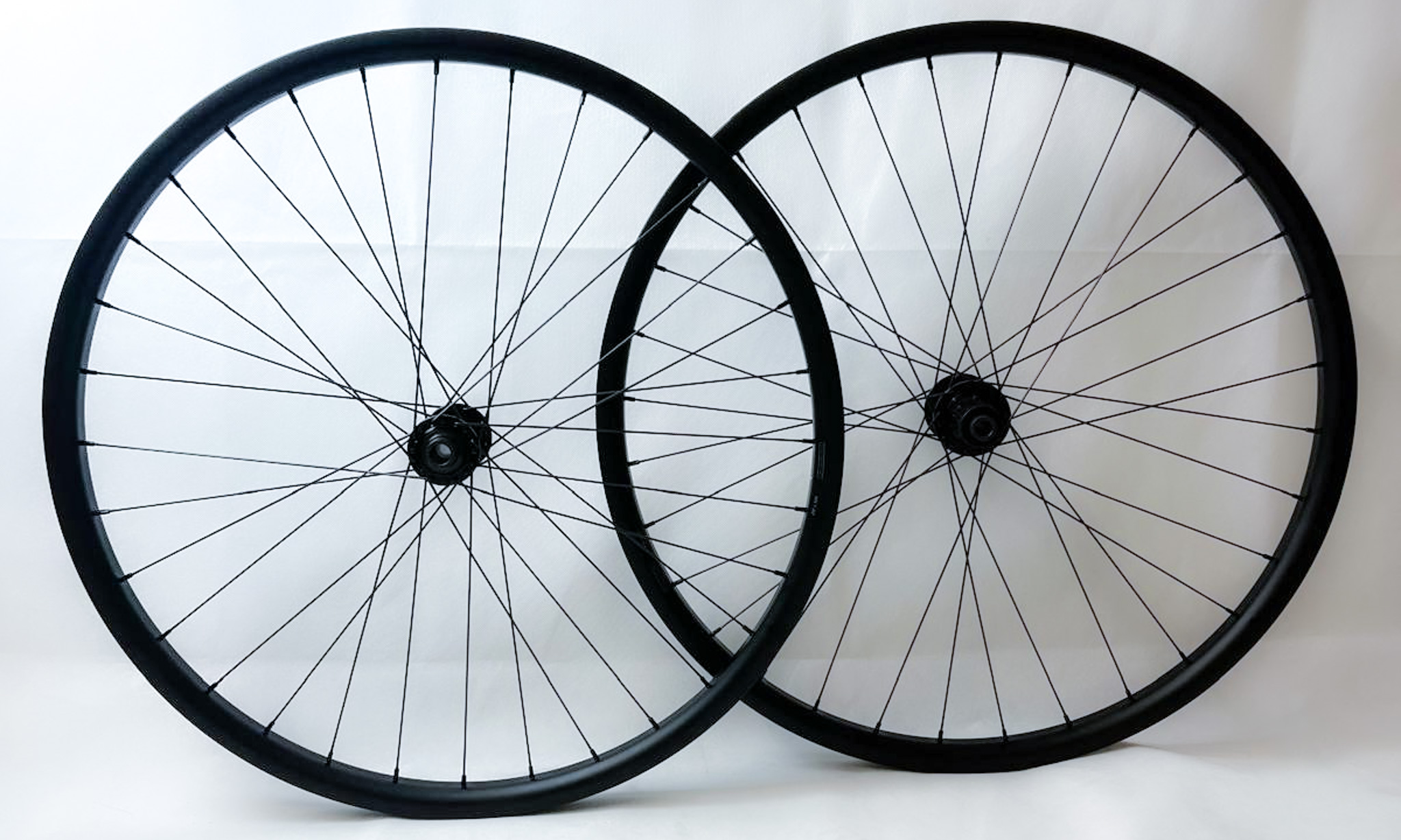 Laufradsatz E-Bike 27,5 32 Loch schwarz Disc-Brake